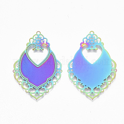 Ионное покрытие (ip) 304 нержавеющая сталь филигранные соединения звенья разъемы STAS-S108-96