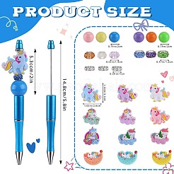 Наборы шариковых ручек из бисера своими руками из АБС-пластика&nbsp;DIY-SZ0010-08