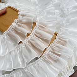 2 м шелковая плиссированная кружевная лента&nbsp;OCOR-CY0001-11A