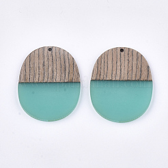 Кулоны из смолы и венге&nbsp;RESI-T023-01H