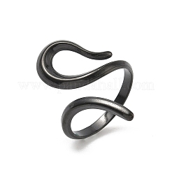 Открытые кольца манжеты из нержавеющей стали 304 RJEW-D338-02A-EB