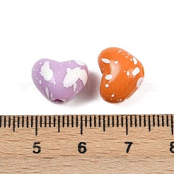 Непрозрачные акриловые бусины OACR-A040-04A