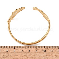 Браслеты-манжеты из нержавеющей стали Marine 304 для женщин&nbsp;BJEW-Z147-01G-05