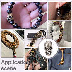 4 шт. Латунные бусины KK-PH0013-27AS