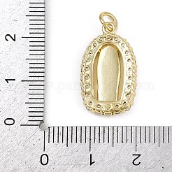 Латунные микро проложить кубического циркония подвески KK-Z123-24G-06