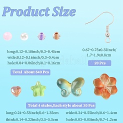 Kit fai da te per braccialetti/orecchini&nbsp;DIY-YW0017-20