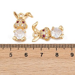 Ottone micro spianare pendenti zirconi&nbsp;X-KK-A274-21G