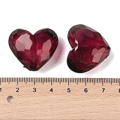 Прозрачные акриловые бусины&nbsp;X-PL318Y-8