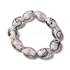 Бусы лэмпворк ручной работы LAMP-K037-13