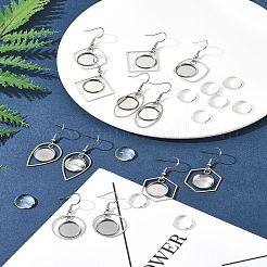 Комплект висячих сережек своими руками DIY-FS0008-23