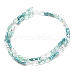 Стеклянные бусины с гальваническим покрытием  EGLA-P068-01A-05