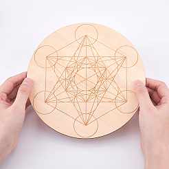 Экологичный коврик для чашки&nbsp;WOOD-GF0001-44