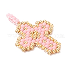 2 шт. подвески из стеклянного бисера 2 стилей&nbsp;PALLOY-MZ00883-05