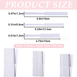 300шт. 3 бумажные тест-полоски для духов&nbsp;DIY-CP0009-87