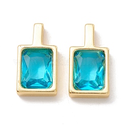 Латунные микро проложить кубического циркония подвески ZIRC-C034-04G