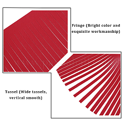 2 м отделки из искусственной кожи с бахромой&nbsp;DIY-GF0008-48B