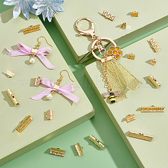 Латунные бусины конца для ленты&nbsp;KK-PH0003-96