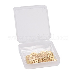 Set di perline distanziatrici in ottone da 75 pz 5 dimensioni&nbsp;KK-LS0001-06G