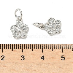 Латунные микро проложить кубического циркония подвески&nbsp;KK-D386-14P