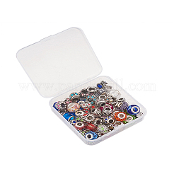Legierung Rhinestone European Beads&nbsp;MPDL-TA0001-01