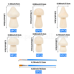Пластиковая кисть с микродеталями DIY-CP0012-57