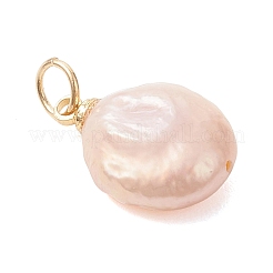 Подвески из натурального барочного жемчуга кеши&nbsp;PALLOY-JF04920-02