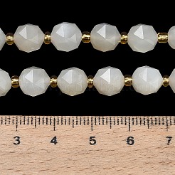 Natürlichen Mondstein Perlen Stränge&nbsp;GG-CBA3921-B17-8mm