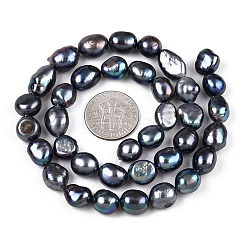 Нити из натурального культивированного пресноводного жемчуга PEAR-N014-07I