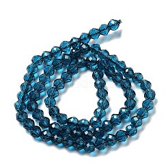 Прозрачные стеклянные бусины GLAA-A014-03H