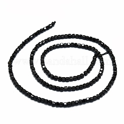 Природные обсидиана бисер нитей G-E576-65
