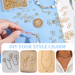 300 шт. Открытые соединительные кольца из нержавеющей стали 304&nbsp;STAS-UN0058-56G-02