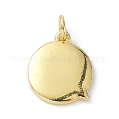 Кулон из экологически чистой латуни с эмалью KK-C220-04G