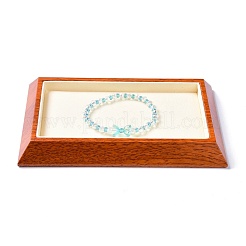 Vassoio di visualizzazione dei braccialetti dei gioielli di pesentation di legno di rettangolo&nbsp;ODIS-P008-19A-02