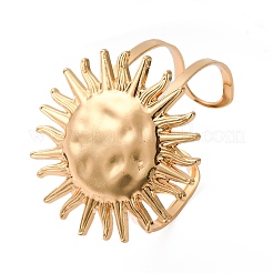 Браслеты-манжеты из сплава и железа для женщин&nbsp;BJEW-F501-01B-KCG