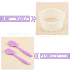 Многоразовые и съемные горшки для депиляции&nbsp;AJEW-GA0003-03