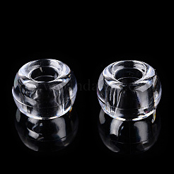 Прозрачные пластиковые бусины KY-T025-01-E09