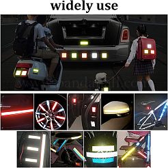 10 лист 6-х цветных водонепроницаемых светящихся пластиковых самоклеящихся наклеек DIY-CA0004-73