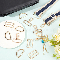 5 Beutel-Sets aus D-Ringen&nbsp;DIY-CL0001-81