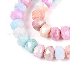 Антикоррозийные гальванические стеклянные бусины X-GLAA-T025-8mm-11B