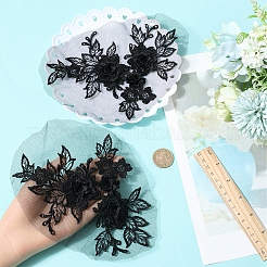 Polyester-Stickerei-Pailletten-Kostümzubehör&nbsp;DIY-WH20025-015A