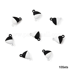 10 комплект магнитных застежек из сплава с петлями FIND-LP0004-76A