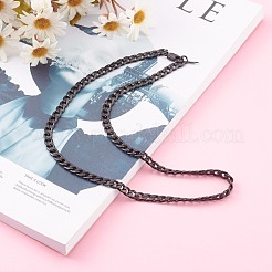 Ожерелья из кубинской цепи из нержавеющей стали 304 NJEW-JN03345