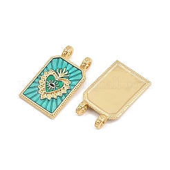 Латунь эмаль подвески&nbsp;X-KK-B157-28A-G