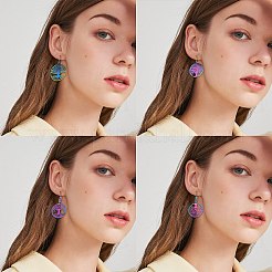 14 шт. 7 стиля ионного покрытия (IP) 201 филигранные подвески из нержавеющей стали STAS-SZ0002-34