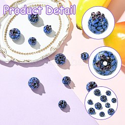 10 шт. 2 стиля бугорчатых бусин ручной работы в технике лэмпворк&nbsp;LAMP-CJ0002-55