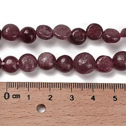 Природного кварца клубники нитей бисера G-P497-01E-88