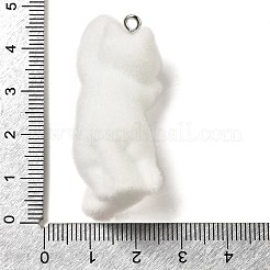 Кулоны из флокированной смолы&nbsp;LS-RESI-E059-04B