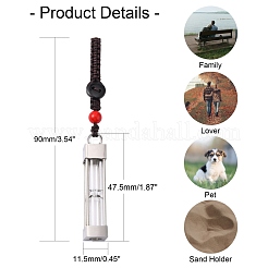 Подвеска в виде песочных часов из нержавеющей стали 304 STAS-O160-02