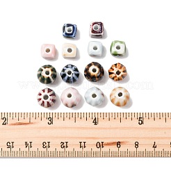 56шт 14 стиля фарфоровые бусины ручной работы PORC-FS0001-30