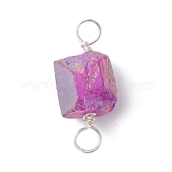 Гальванические подвески из натурального кварца&nbsp;PALLOY-JF02323-02